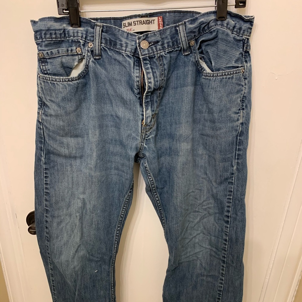 Levi’s slim straight 514 jeans 36 W 30 L